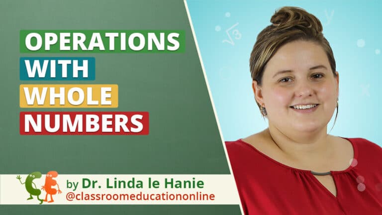 Operations with whole numbers