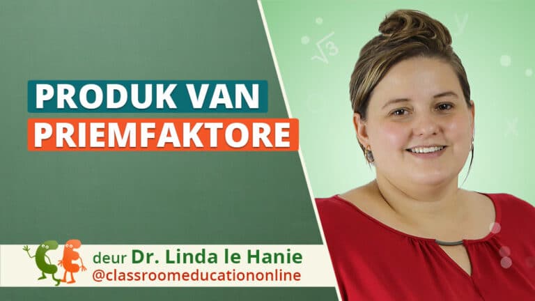 Produk van priemfaktore