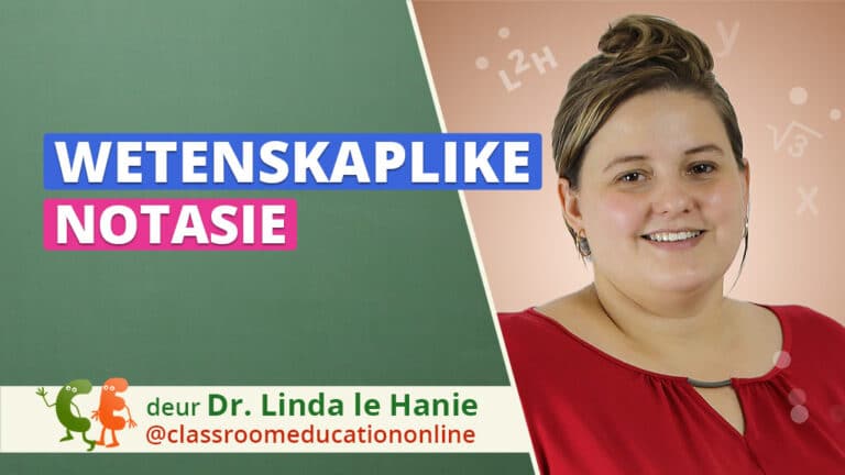 Wetenskaplike Notasie