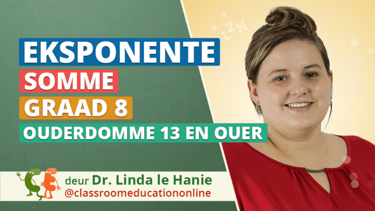 Graad 8 somme - Eksponente