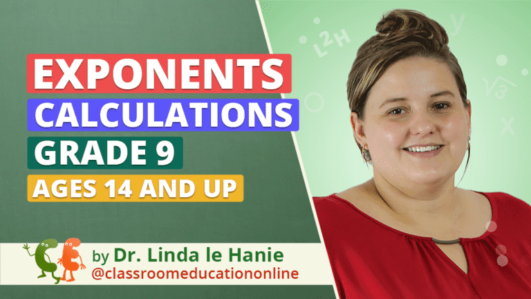Grade 9 calculations - Exponents