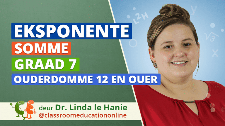 Graad 7 somme - Eksponente