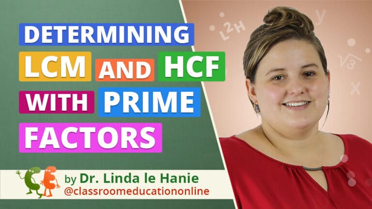 Determining LCM and HCF with prime factors.