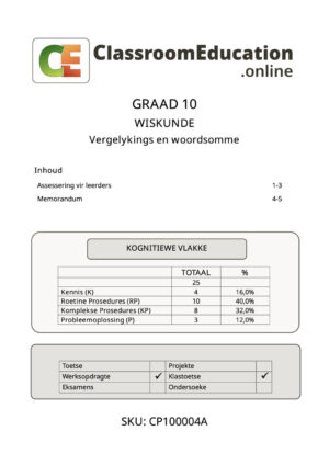 cp100004a vergelykings 1